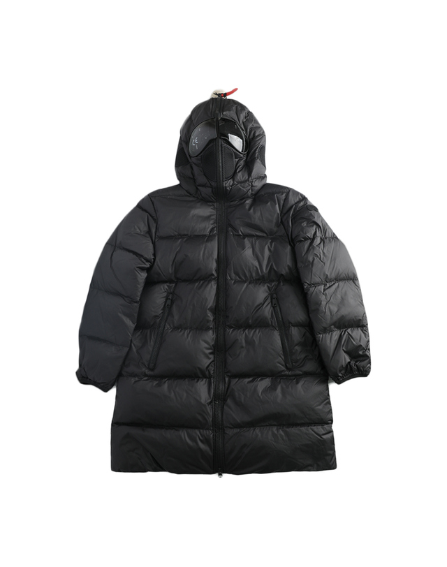 에이아이라이더스키즈 25FW 키즈 나일론 마이크로 립스탁 고글패딩 블랙 CK 796B T KJ5 90 착용컷