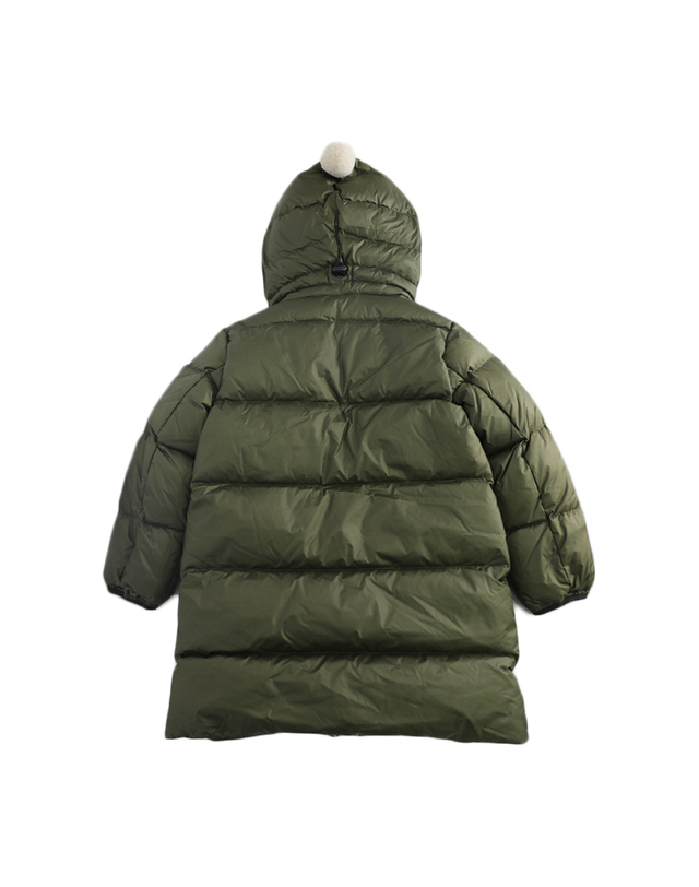 에이아이라이더스키즈 25FW 키즈 나일론 마이크로 립스탁 고글패딩 올리브 나이트 CK 796B T KJ5 322 착용컷