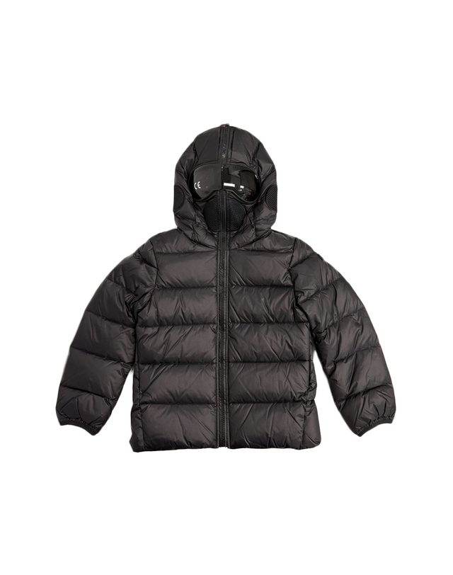 에이아이라이더스키즈 키즈 나일론 고글패딩 블랙 JK 794B T KJ5 90 착용컷