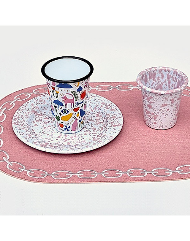 크로우캐년 [크로우캐년 X Lisa Congdon] 아티스트 콜라보 핑크독 텀블러 (LG93) 착용컷