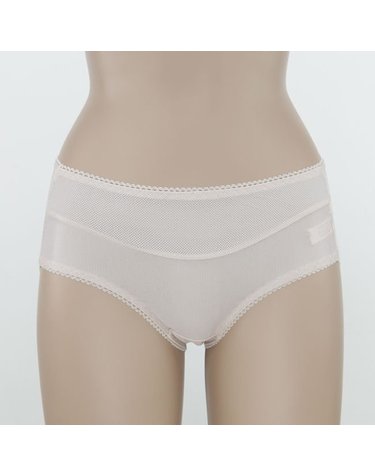 [갤러리아] [쏘로사떼] 1701 부분 메쉬 누디 노라인 햄 팬티
