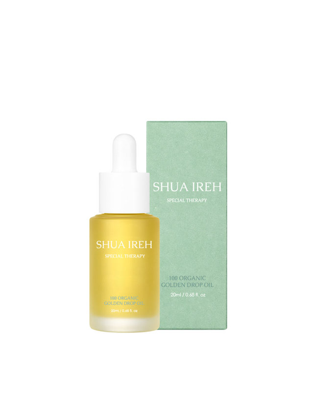수아이레 100 오가닉 골든 드랍 오일 (20ml) 착용컷