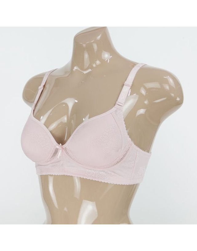 라비앙 [갤러리아] A컵 브라 라비앙 2080 몰드 노와이어 브래지어 착용컷
