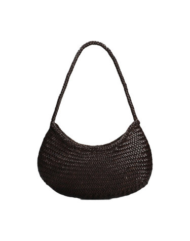 [공식] 26SS 노바 루나 위빙 숄더백 다크브라운 8020 DK BROWN