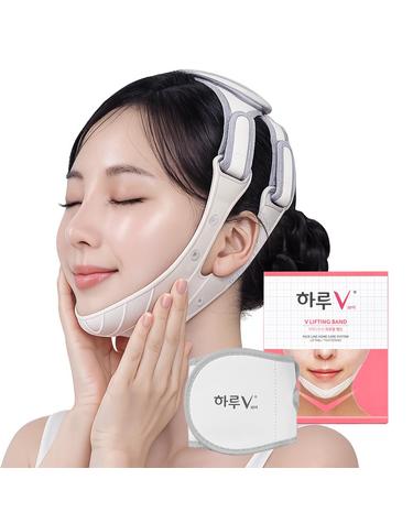하루V브이 리프팅밴드 얼굴 마사지 브이라인 땡기미 팔자주름 이중턱 마사지기구