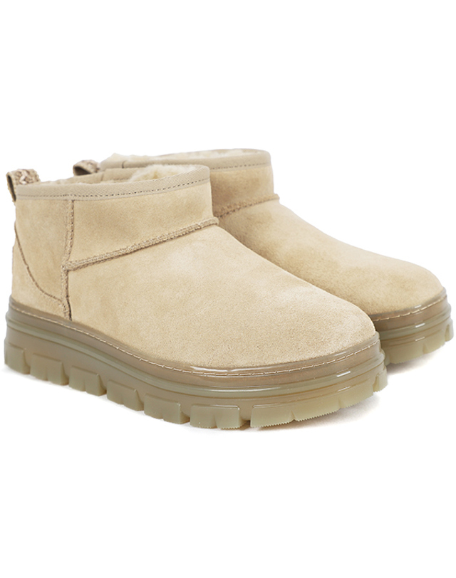 어그 어그 UGG 여성 털부츠 클래식 울트라 미니 클리어 부츠 (1142450-MDSD) 착용컷