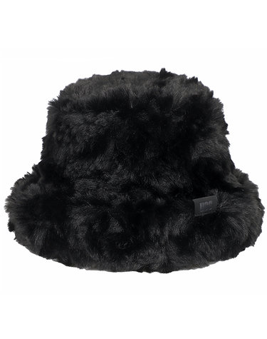 어그 UGG 여성 방한 벙거지 모자 FAUX FUR 버킷 햇 블랙 (100812-BLK)