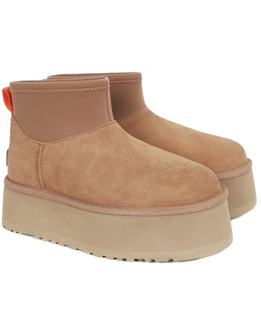 어그 UGG 여성 양털 부츠 클래식 미니 디퍼 체스트넛 (1168170-CHE)