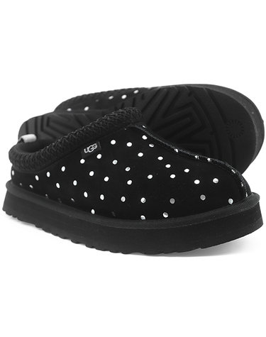 어그 UGG 키즈 타즈 샤이니 도츠 블랙 방한 스니커즈 (1180230K-BLK)
