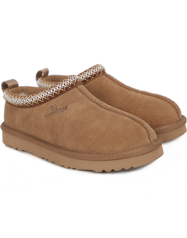 오즈웨어 오즈어그웨어 UGG 남녀공용 양털 슬리퍼 시드니 (OUW237-CHESTNUT) 착용컷