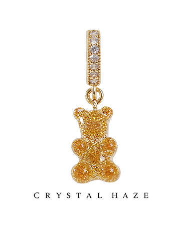 크리스탈 헤이즈 펜던트 Pave Notalgia Bear Pendant - 24K (PCT-24K)