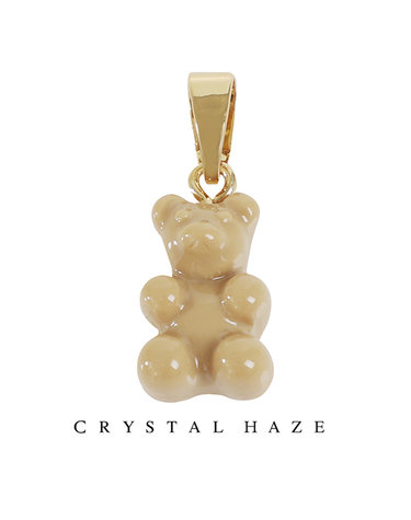 크리스탈 헤이즈 펜던트 Classic Notalgia Bear Pendant - Salt Carmel (CCT-SaltCarmel)