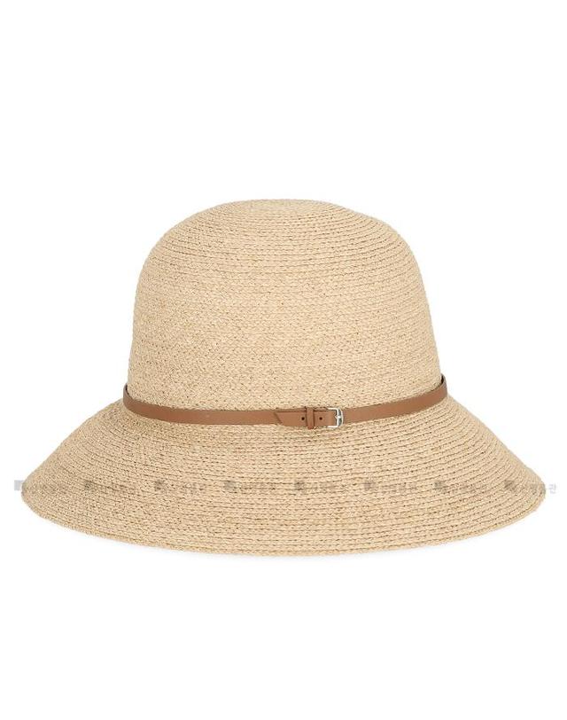 헬렌카민스키 메탈로고 HAT50173 Natural Tan 헬렌카민스키 BESA 9 베사 클로슈햇 버킷햇 여성 모자 착용컷