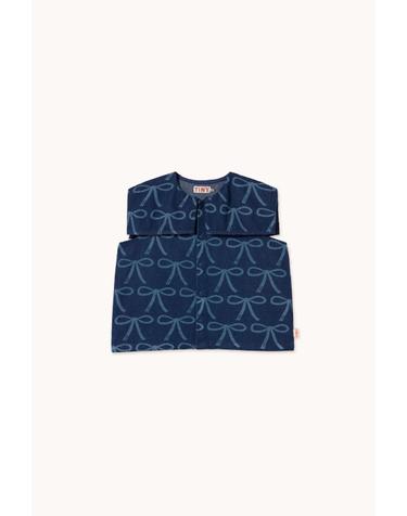 타이니코튼 25SS 키즈 데님 블라우스 BOWS BLOUSE SS25-233-R49