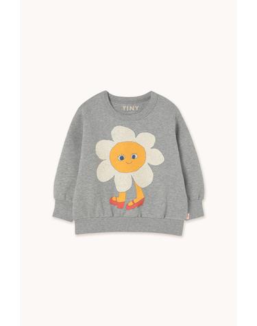 타이니코튼 25FW 아동 오가닉 맨투맨 FLOWER GRAPHIC SWEATSHIRT AW25-287-R58 (기모)