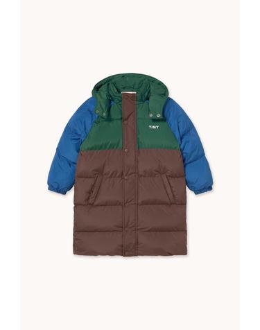 타이니코튼 25FW 아동 롱패딩 자켓 COLOR BLOCK PADDED JACKET AW25-141-M05