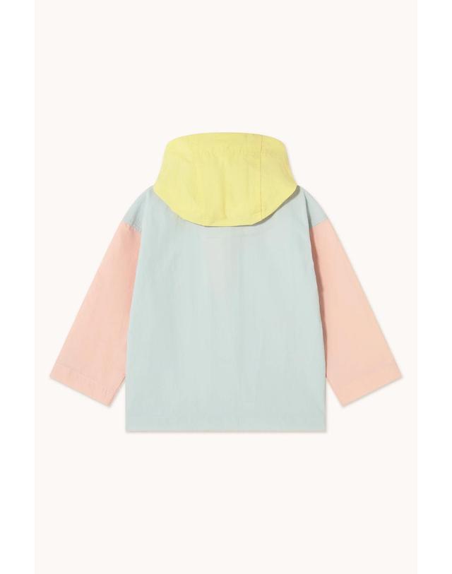 타이니코튼 타이니코튼 25SS 키즈 바람막이 아노락 자켓 COLOR BLOCK JACKET SS25-250-R52 착용컷