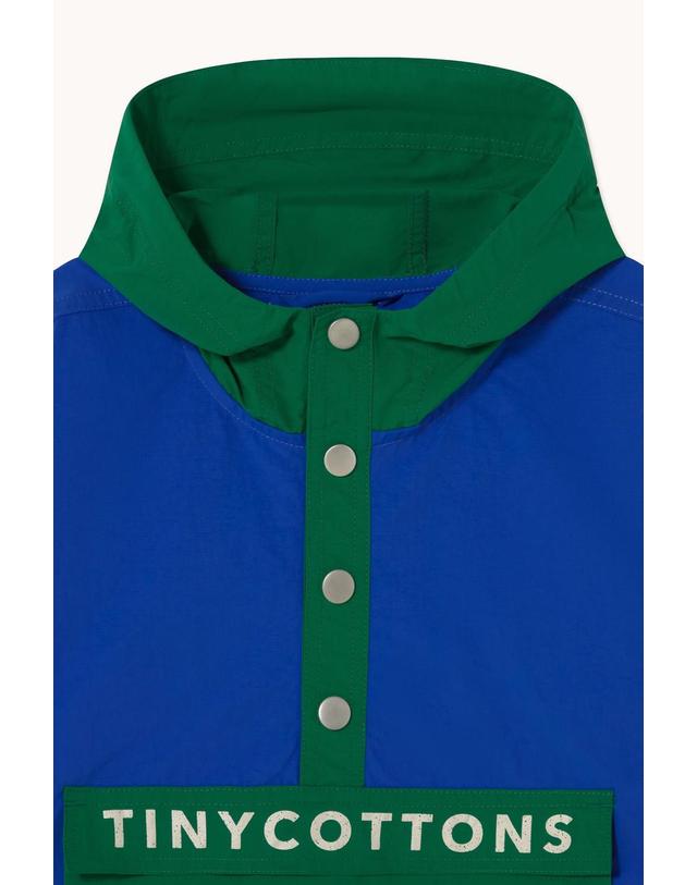 타이니코튼 타이니코튼 25SS 키즈 바람막이 아노락 자켓 COLOR BLOCK JACKET SS25-250-R51 착용컷
