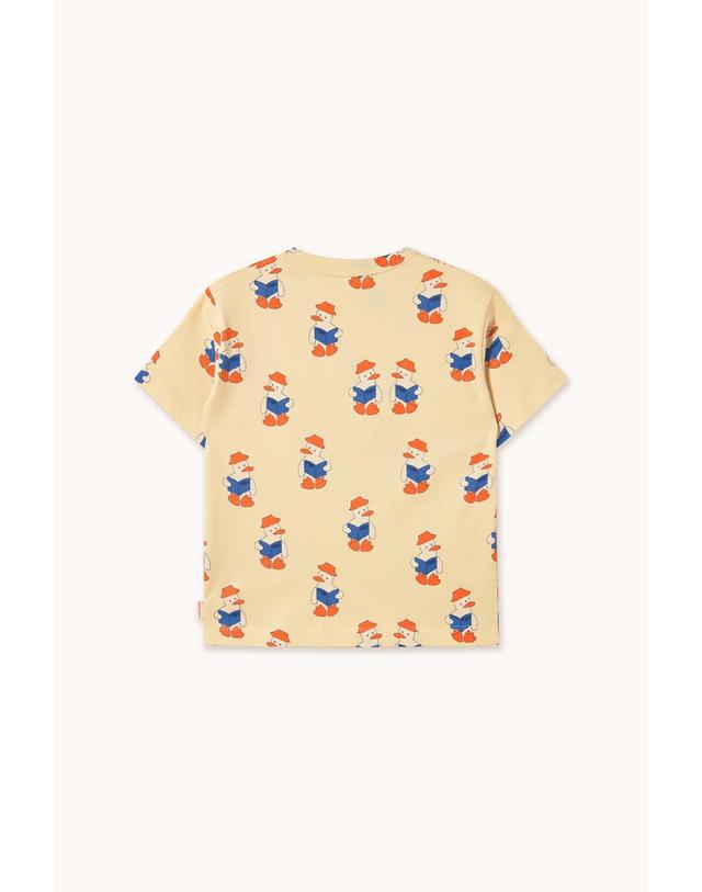 타이니코튼 타이니코튼 25SS 키즈 반팔 티셔츠 TINY READERS TEE SS25-006-M01 착용컷