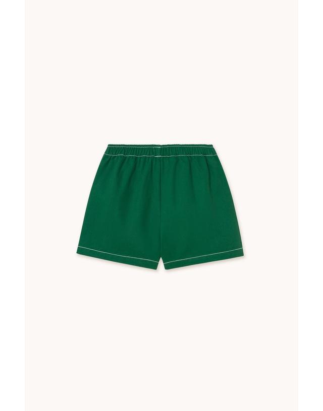 타이니코튼 타이니코튼 25SS 키즈 반바지 SOLID LOGO SHORT SS25-211-R21 착용컷