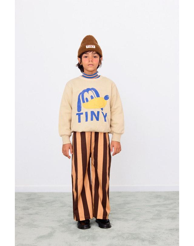 타이니코튼 타이니코튼 25FW 아동 오가닉 맨투맨 TINY DOG GRAPHIC SWEATSHIRT AW25-289-R01 (기모) 착용컷