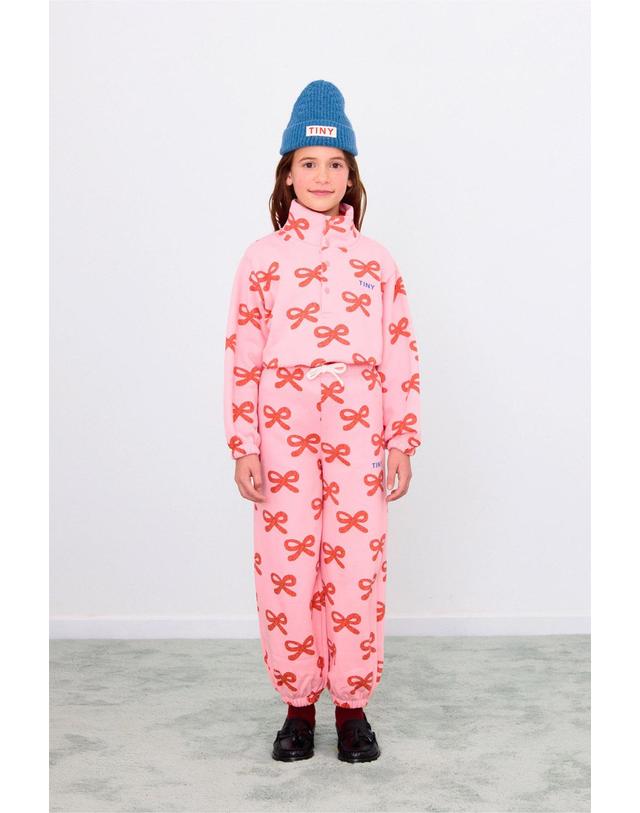 타이니코튼 타이니코튼 25FW 아동 오가닉 맨투맨 WORMS MOCKNECK SWEATSHIRT AW25-075-P17 (기모) 착용컷