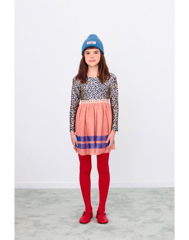 타이니코튼 타이니코튼 25FW 아동 스커트 STRIPES TUTU SKIRT AW25-018-M10 레드 착용컷