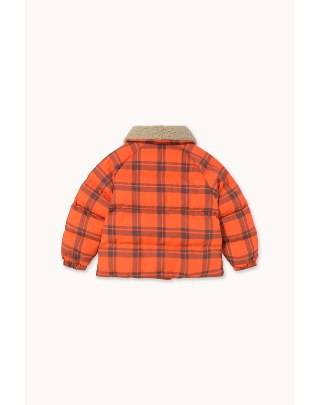 타이니코튼 타이니코튼 25FW 아동 패딩 자켓 CHECK PADDED JACKET AW25-145-J08 착용컷