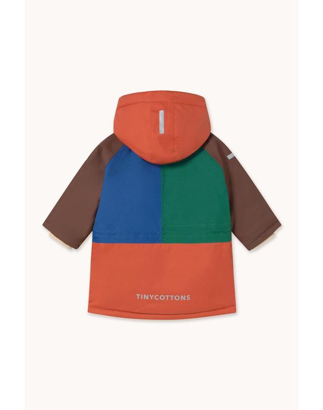 타이니코튼 타이니코튼 25FW 아동 스키자켓 COLOR BLOCK SNOW JACKET AW25-046-S03 착용컷