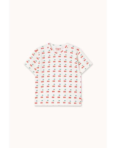 타이니코튼 26SS 아동 반팔 티셔츠 Cherries Knitted Tee SS26-018-104