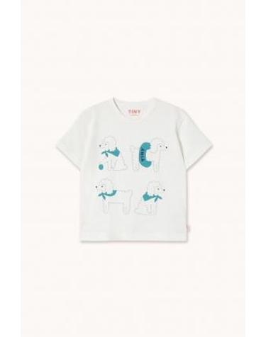 타이니코튼 26SS 아동 반팔 티셔츠 POODLE GRAPHIC TEE SS26-038-104