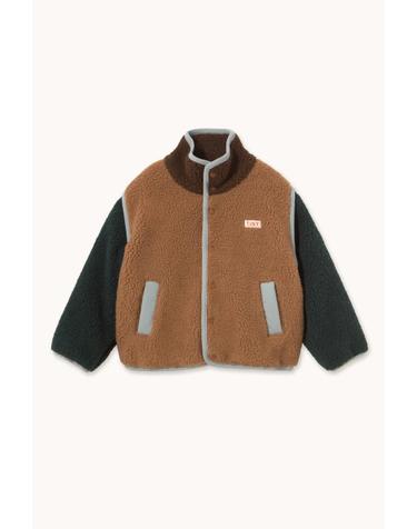 타이니코튼 26FW 아동 후리스 자켓 COLOR BLOCK SHERPA JACKET AW26-252-R11