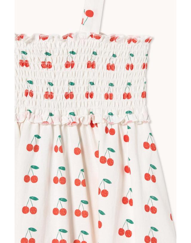 타이니코튼 타이니코튼 26SS 아동 원피스 Cherries Strap Dress SS26-020-104 착용컷