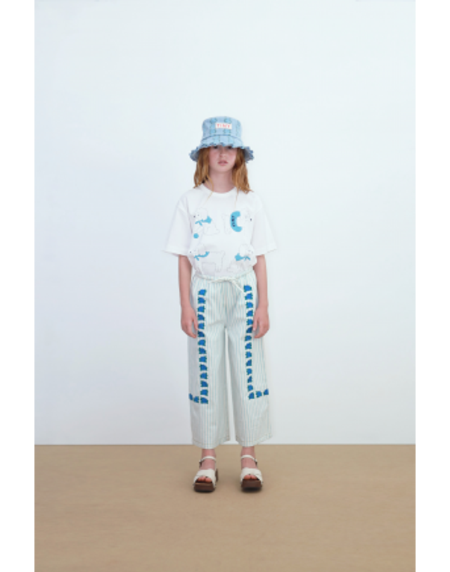 타이니코튼 타이니코튼 26SS 아동 반팔 티셔츠 POODLE GRAPHIC TEE SS26-038-104 착용컷