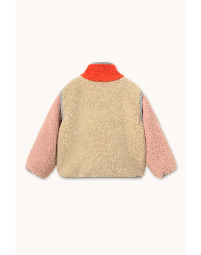 타이니코튼 타이니코튼 26FW 아동 후리스 자켓 COLOR BLOCK SHERPA JACKET AW26-252-M01 착용컷