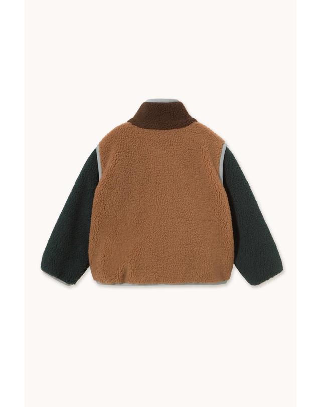 타이니코튼 타이니코튼 26FW 아동 후리스 자켓 COLOR BLOCK SHERPA JACKET AW26-252-R11 착용컷