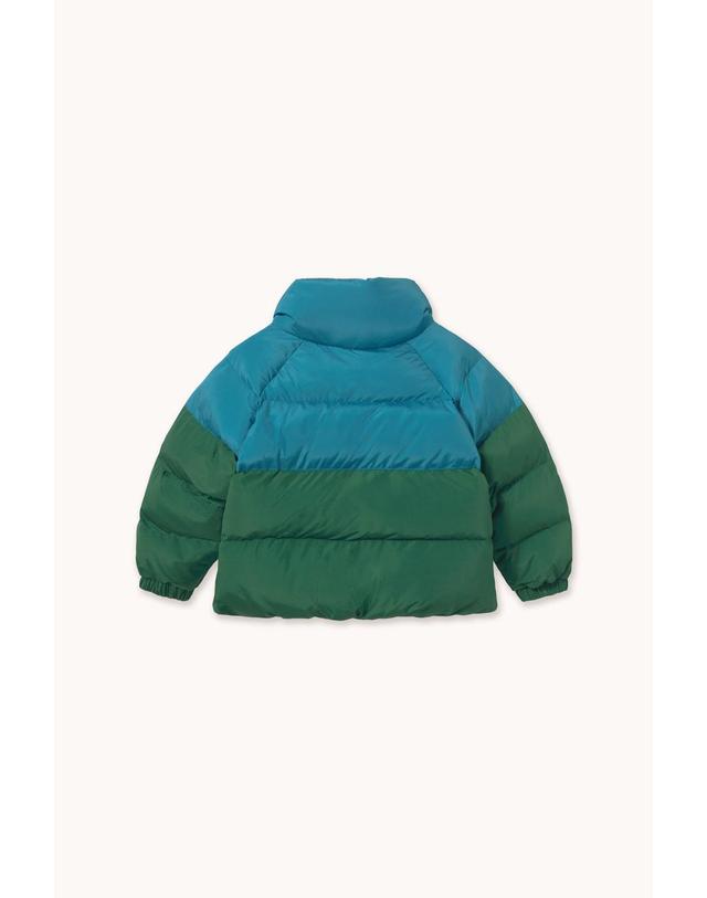 타이니코튼 타이니코튼 26FW 아동 패딩 자켓 COLOR BLOCK SHORT PADDED JACKET AW26-178-U01 착용컷