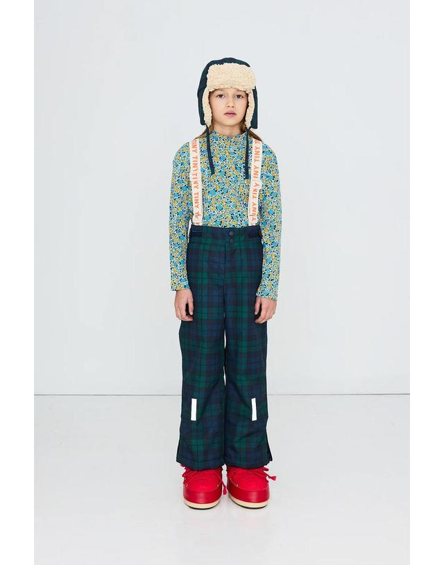 타이니코튼 타이니코튼 26FW 아동 스키팬츠 CHECK SNOW PANT AW26-018-008 착용컷