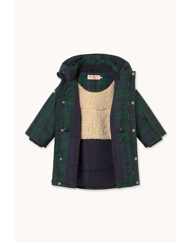타이니코튼 타이니코튼 26FW 아동 스키자켓 CHECK SNOW JACKET AW26-017-008 착용컷