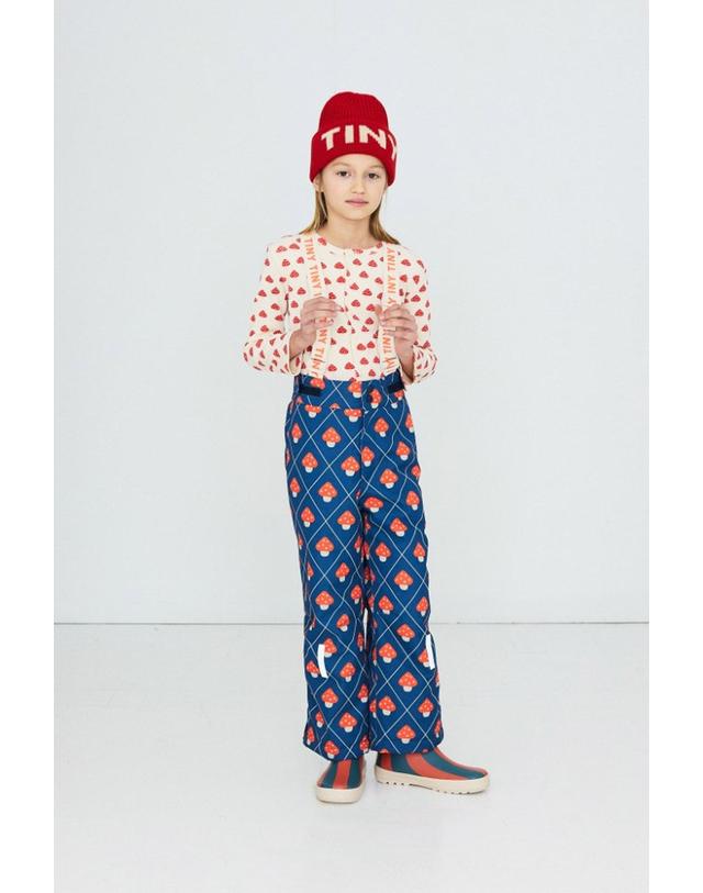 타이니코튼 타이니코튼 26FW 아동 스키팬츠 MUSHROOMS SNOW PANT AW26-011-L16 착용컷