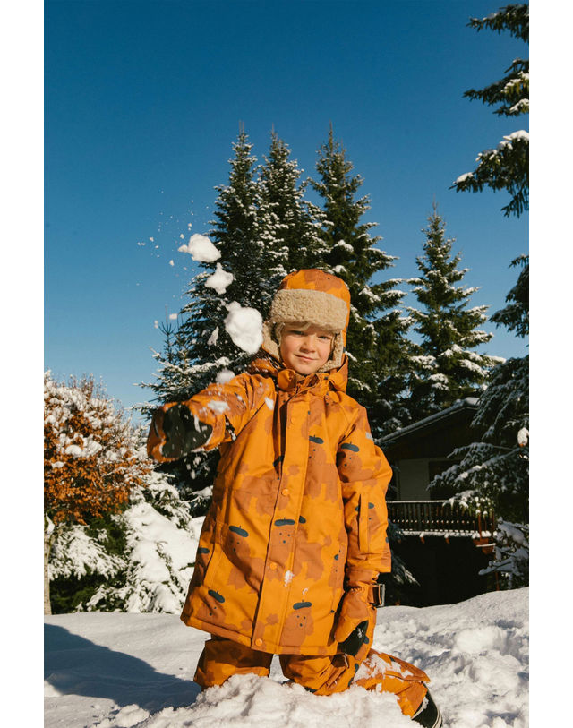 타이니코튼 [타이니코튼] 23FW 키즈 스키자켓 TINY POODLE SNOW JACKET AW23-280 착용컷