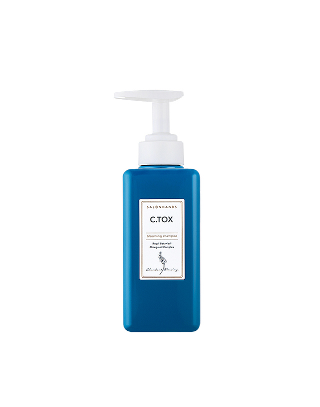 살롱핸즈 살롱핸즈 씨톡스 블루밍 샴푸 400ml (유통기한 26년 12월까지) 착용컷