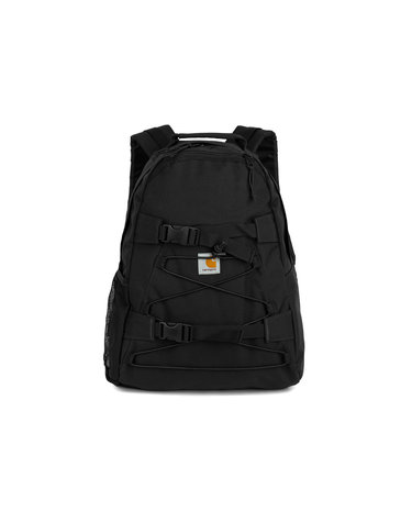 26SS 로고 패치 킥플립 백팩 블랙 I031468 89XX