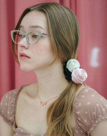 미민 로즈 헤어슈슈 3colors
