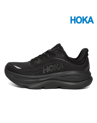 [HOKA] 남성 호카 본디 9 와이드 런닝화 블랙 1162013-BBLC