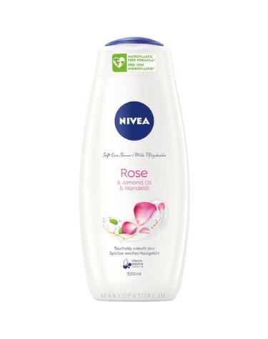 [니베아] 샤워 로즈 앤 밀크 샤워젤 500ml