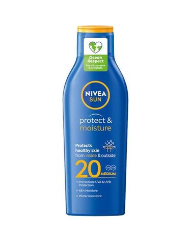 [니베아] 선 프로텍트 & 모이스처 선 로션 SPF20 48H 모이스처 200ml