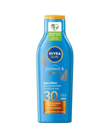 [니베아] 선 프로텍트 & 브론즈 선 로션 SPF30 200ml