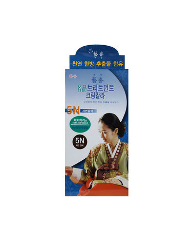 예향 명품 트리트먼트 크림 칼라 5N 자연갈색