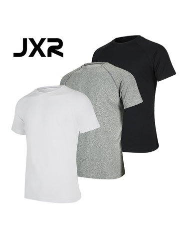 JXR 발란스 스킨 사계절 라운드 반팔 남성 이너웨어